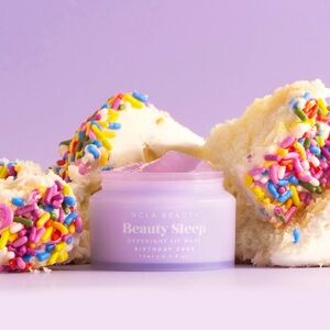 NCLA BIRTHDAY CAKE BEAUTY SLEEP LIP MASK - Full Size NEW IN BOX